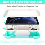Custodia per tablet in TPU + impugnatura rotante con impugnatura rotante, For Samsung Galaxy Tab A9+