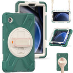 Custodia per tablet in TPU + impugnatura rotante con impugnatura rotante, For Samsung Galaxy Tab A9+