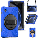 Custodia per tablet in TPU + impugnatura rotante con impugnatura rotante, For Samsung Galaxy Tab A9+