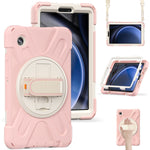 Custodia per tablet in TPU + impugnatura rotante con impugnatura rotante, For Samsung Galaxy Tab A9+