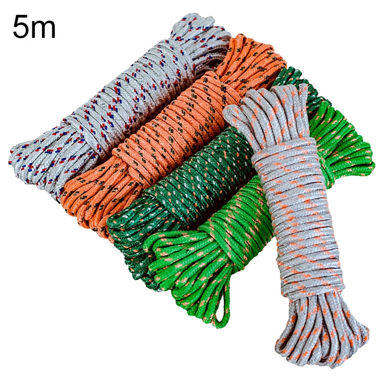Corda in nylon spessa per esterni per appendere abiti, colore casuale, 5m, 20m