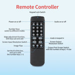 NK-330 3x3 4K 9 schermo HDMI DVI TV Video Wall Controller Splitter Multi schermo video Giuntatrice per processore, US Plug, AU Plug, EU Plug, UK Plug