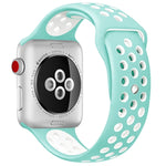 Cinturino sportivo in silicone Edizione standard, For Apple Watch Series 7 41mm / 6 & SE & 5 & 4 40mm / 3 & 2 & 1 38mm