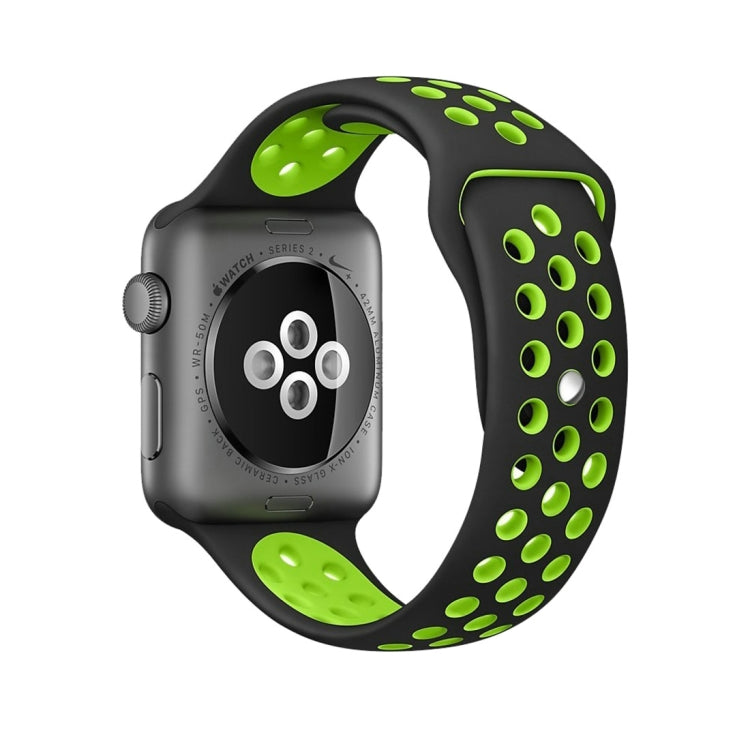 Cinturino sportivo in silicone Edizione standard, For Apple Watch Series 7 41mm / 6 & SE & 5 & 4 40mm / 3 & 2 & 1 38mm