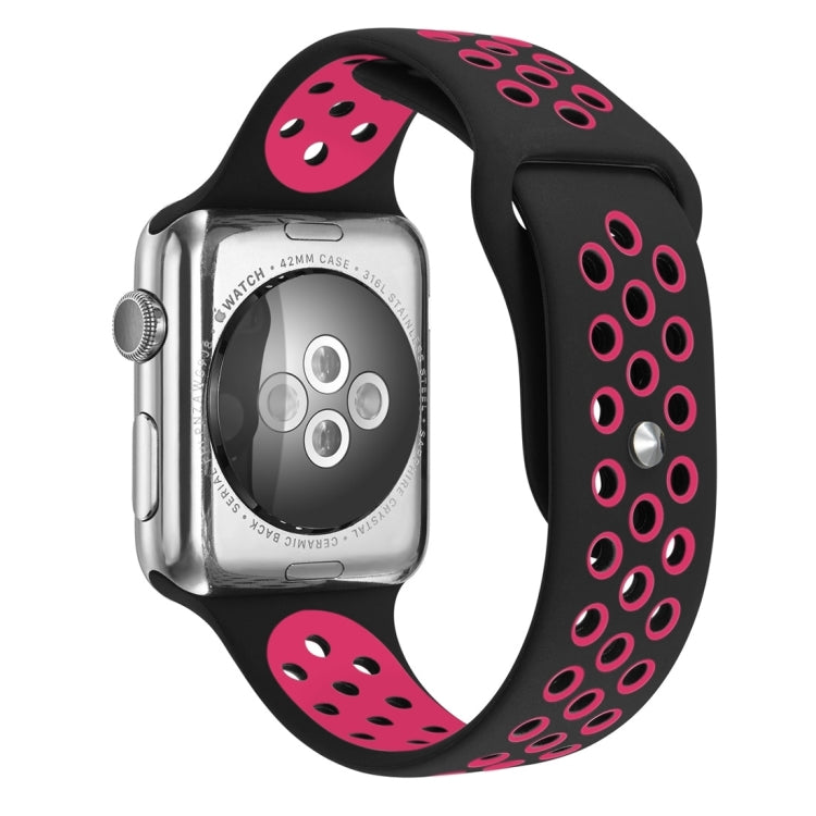 Cinturino sportivo in silicone Edizione standard, For Apple Watch Series 7 41mm / 6 & SE & 5 & 4 40mm / 3 & 2 & 1 38mm