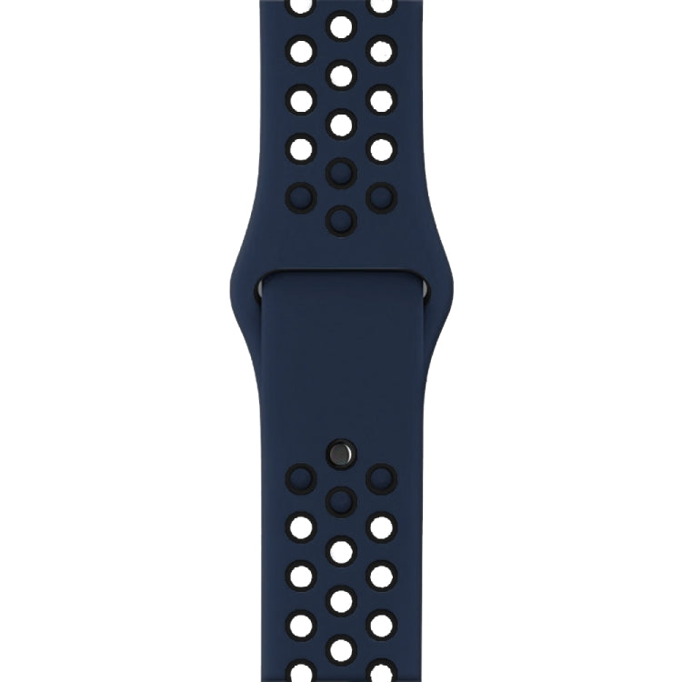 Cinturino sportivo in silicone Edizione standard, For Apple Watch Series 8&7 41mm / SE 2&6&SE&5&4 40mm / 3&2&1 38mm