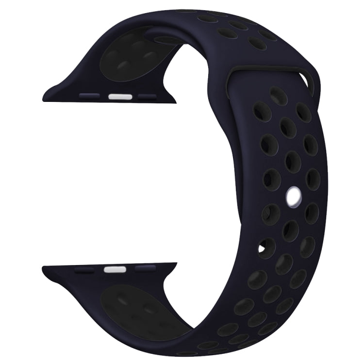 Cinturino sportivo in silicone Edizione standard, For Apple Watch Series 8&7 41mm / SE 2&6&SE&5&4 40mm / 3&2&1 38mm