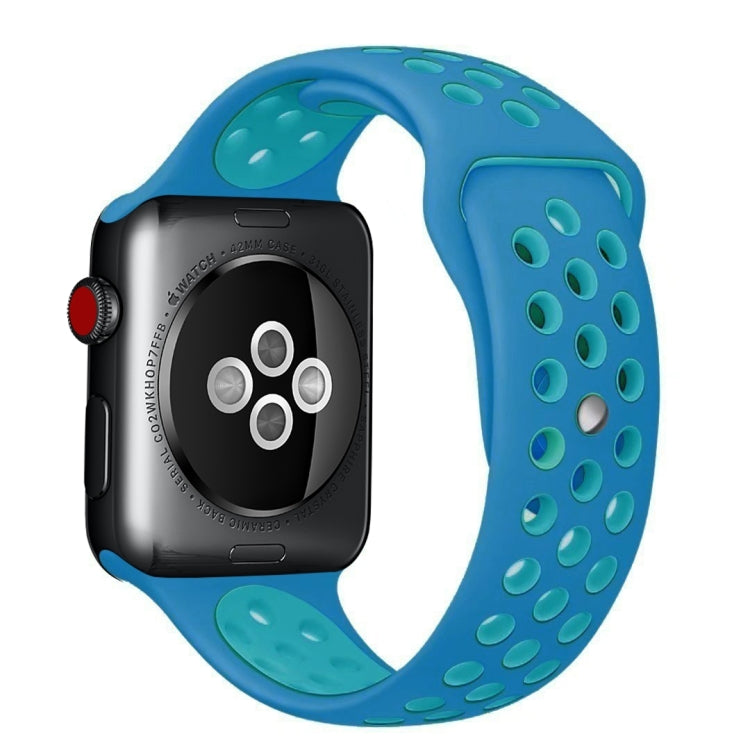 Cinturino sportivo in silicone Edizione standard, For Apple Watch Series 7 41mm / 6 & SE & 5 & 4 40mm / 3 & 2 & 1 38mm