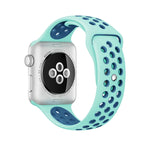 Cinturino sportivo in silicone Edizione standard, For Apple Watch Series 7 41mm / 6 & SE & 5 & 4 40mm / 3 & 2 & 1 38mm