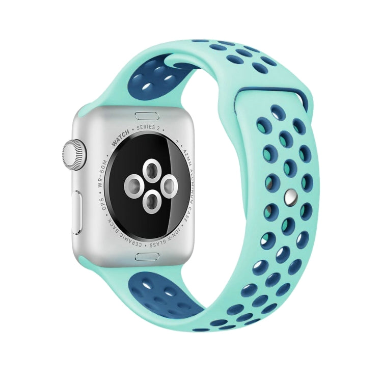 Cinturino sportivo in silicone Edizione standard, For Apple Watch Series 7 41mm / 6 & SE & 5 & 4 40mm / 3 & 2 & 1 38mm