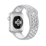 Cinturino sportivo in silicone Edizione standard, For Apple Watch Series 8&7 41mm / SE 2&6&SE&5&4 40mm / 3&2&1 38mm