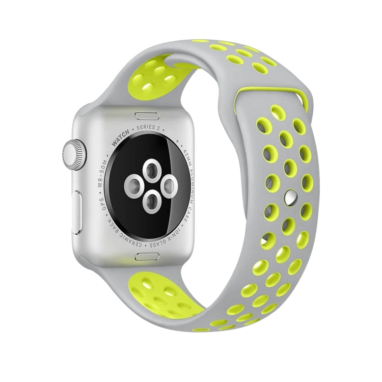 Cinturino sportivo in silicone Edizione standard, For Apple Watch Series 7 41mm / 6 & SE & 5 & 4 40mm / 3 & 2 & 1 38mm