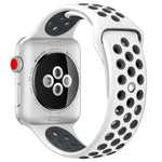 Cinturino sportivo in silicone Edizione standard, For Apple Watch Series 8&7 41mm / SE 2&6&SE&5&4 40mm / 3&2&1 38mm