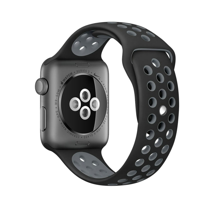 Cinturino sportivo in silicone Edizione standard, For Apple Watch Ultra 49mm / Series 8&7 45mm / SE 2&6&SE&5&4 44mm / 3&2&1 42mm