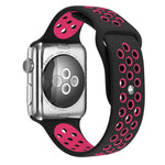 Cinturino sportivo in silicone Edizione standard, For Apple Watch Ultra 49mm / Series 8&7 45mm / SE 2&6&SE&5&4 44mm / 3&2&1 42mm