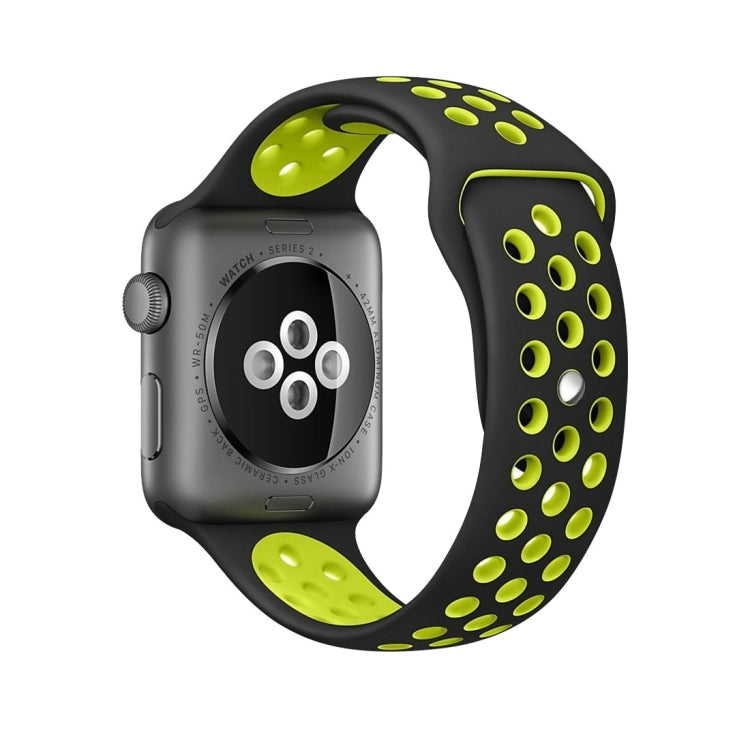 Cinturino sportivo in silicone Edizione standard, For Apple Watch Ultra 49mm / Series 8&7 45mm / SE 2&6&SE&5&4 44mm / 3&2&1 42mm