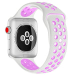 Cinturino sportivo in silicone Edizione standard, For Apple Watch Ultra 49mm / Series 8&7 45mm / SE 2&6&SE&5&4 44mm / 3&2&1 42mm