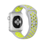 Cinturino sportivo in silicone Edizione standard, For Apple Watch Ultra 49mm / Series 8&7 45mm / SE 2&6&SE&5&4 44mm / 3&2&1 42mm