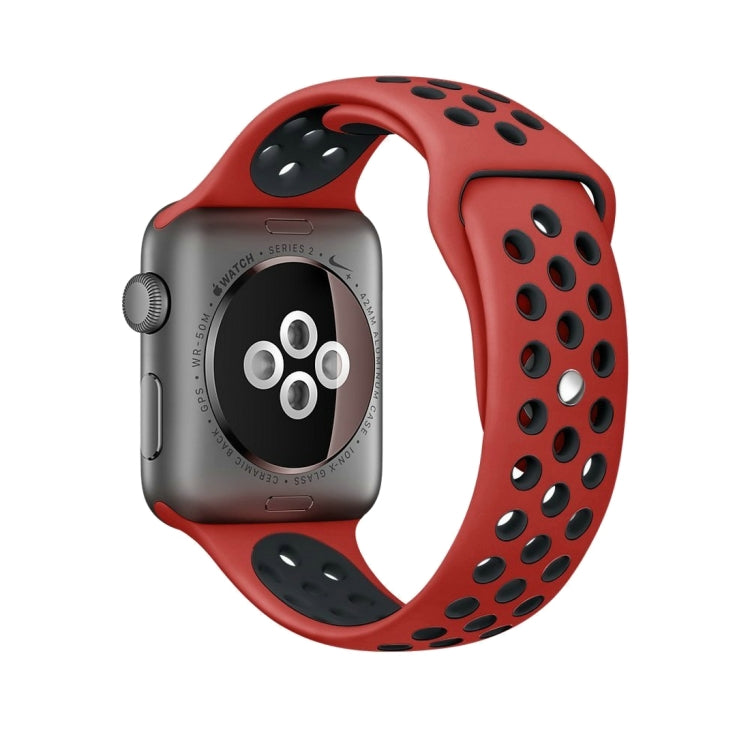 Cinturino sportivo in silicone Edizione standard, For Apple Watch Ultra 49mm / Series 8&7 45mm / SE 2&6&SE&5&4 44mm / 3&2&1 42mm
