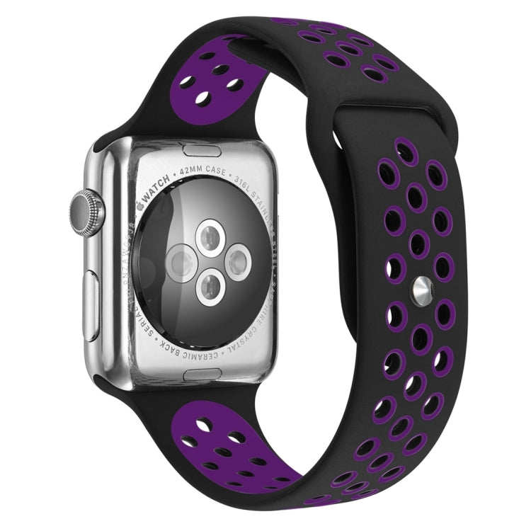 Cinturino sportivo in silicone Edizione standard, For Apple Watch Ultra 49mm / Series 8&7 45mm / SE 2&6&SE&5&4 44mm / 3&2&1 42mm