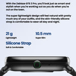 Zeblaze GTS 3 Pro IP68 Smartwatch fitness HD da 1,97 pollici