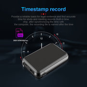 Registratore vocale intelligente JNN Q75 Power Bank magnetico, 4GB, 8GB, 16GB, 32GB, 64GB