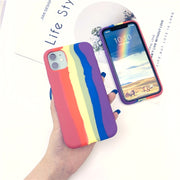 Custodia silicone antiurto per iPhone 11 Pro