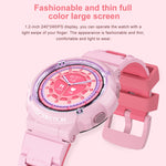 Smartwatch per bambini IP68 con schermo rotondo da 1,2 pollici HT19, supporta il monitoraggio del sonno