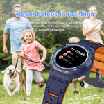 Smartwatch per bambini IP68 con schermo rotondo da 1,2 pollici HT19, supporta il monitoraggio del sonno