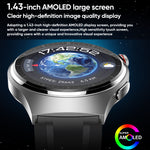 Orologio intelligente MT200 AMOLED IP67 da 1,43 pollici, supporto ECG/temperatura corporea/monitoraggio della glicemia