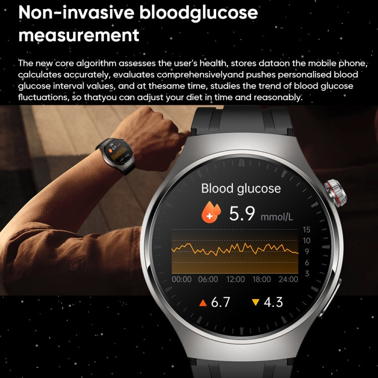 Orologio intelligente MT200 AMOLED IP67 da 1,43 pollici, supporto ECG/temperatura corporea/monitoraggio della glicemia