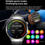 Orologio intelligente MT200 AMOLED IP67 da 1,43 pollici, supporto ECG/temperatura corporea/monitoraggio della glicemia