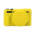 Custodia protettiva in morbido silicone con copriobiettivo, For Canon PowerShot G7 X Mark II / G7X2