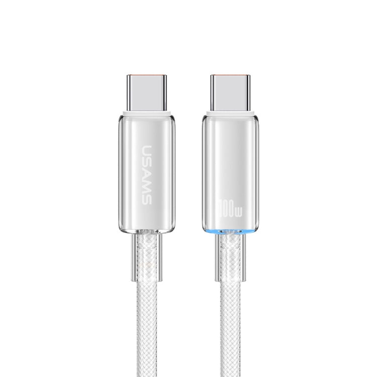 Cavo USB Type-C a Type-C 100W 1,2 m con LED trasparente