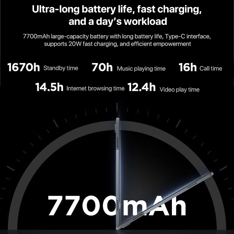 Tablet Lenovo K10 Pro 10,6 pollici 4G LTE, Android 12, Qualcomm 6225 Octa Core, supporto identificazione facciale, 4G LTE 6GB+128GB