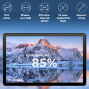 Tablet Lenovo K10 Pro 10,6 pollici 4G LTE, Android 12, Qualcomm 6225 Octa Core, supporto identificazione facciale, 4G LTE 6GB+128GB