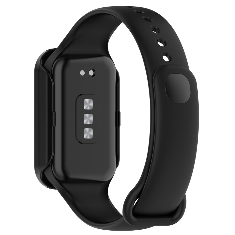 Custodia protettiva per orologio integrata in PC + pellicola temperata, For Xiaomi Smart Band 8 Active / Redmi Band 2