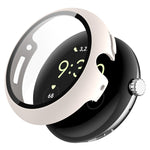 Custodia protettiva per orologio integrata in PC + pellicola temperata, For Google Pixel Watch 2