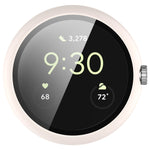 Custodia protettiva per orologio integrata in PC + pellicola temperata, For Google Pixel Watch 2