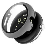Custodia protettiva per orologio integrata in PC + pellicola temperata, For Google Pixel Watch 2