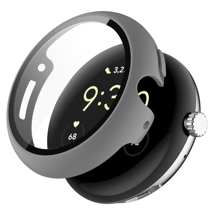Custodia protettiva per orologio integrata in PC + pellicola temperata, For Google Pixel Watch 2