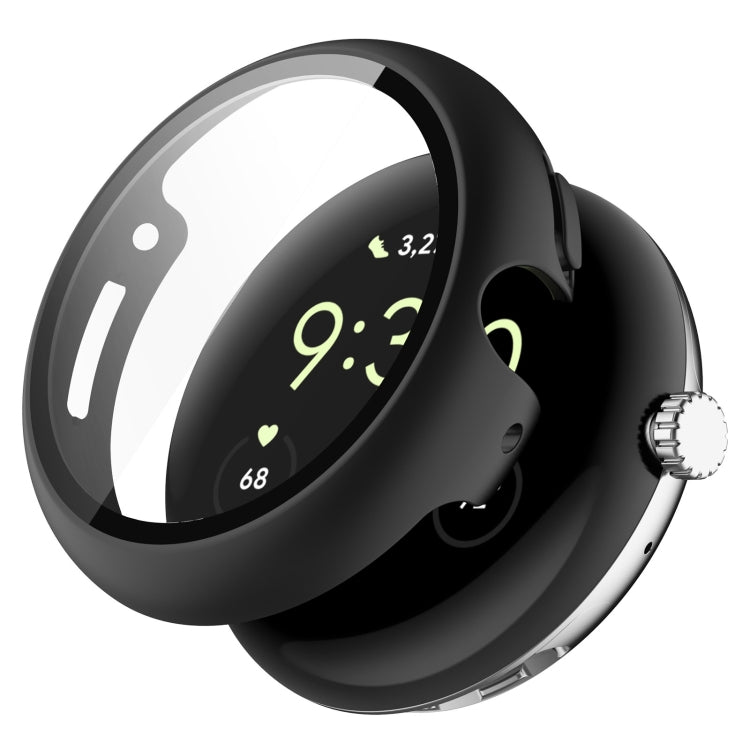 Custodia protettiva per orologio integrata in PC + pellicola temperata, For Google Pixel Watch 2