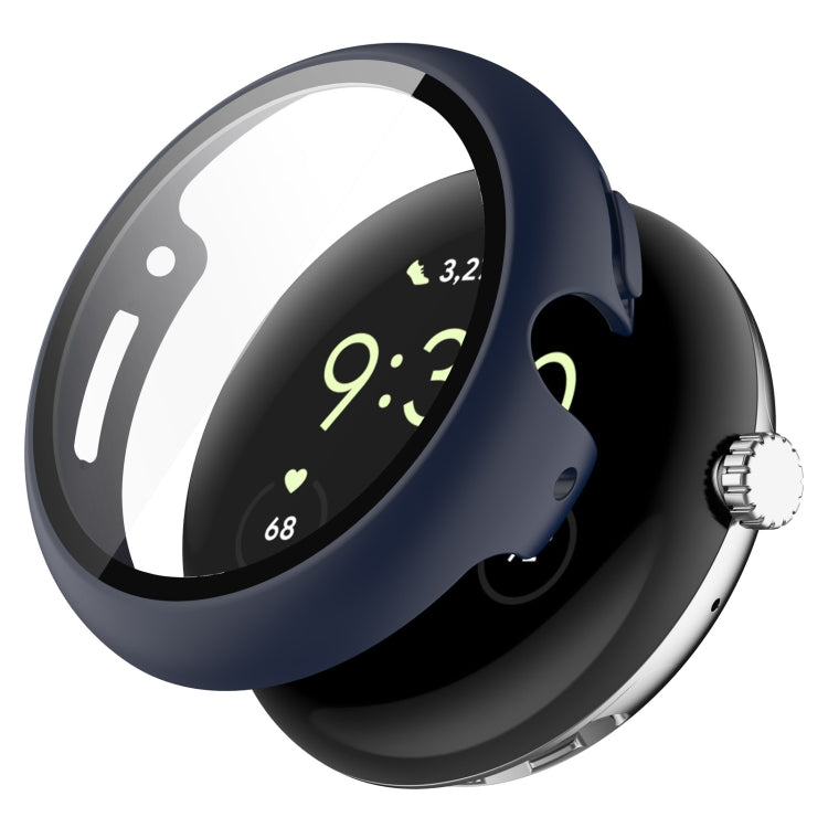 Custodia protettiva per orologio integrata in PC + pellicola temperata, For Google Pixel Watch 2