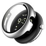 Custodia protettiva per orologio integrata in PC + pellicola temperata, For Google Pixel Watch 2