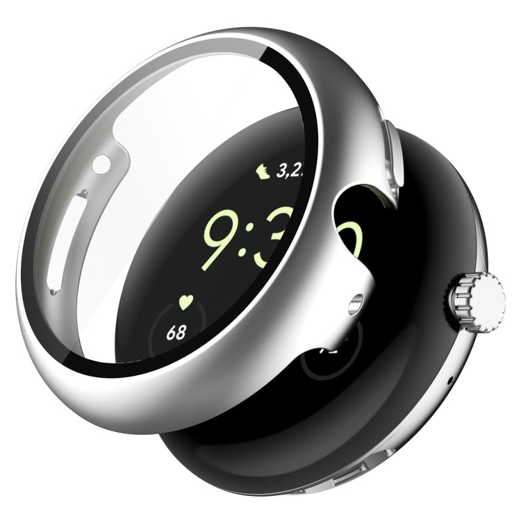 Custodia protettiva per orologio integrata in PC + pellicola temperata, For Google Pixel Watch 2