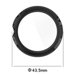 Custodia protettiva per orologio integrata in PC + pellicola temperata, For Google Pixel Watch 2