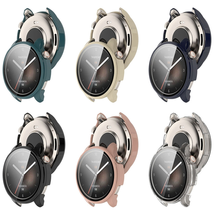 Custodia protettiva per orologio integrata in PC + pellicola temperata, For Amazfit Balance A2286