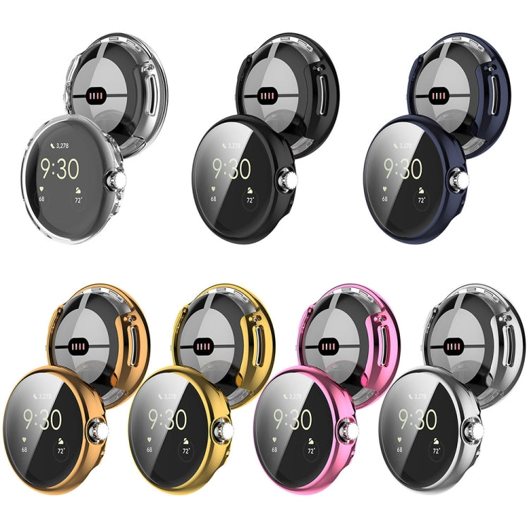 Custodia protettiva per orologio elettrolitico in TPU a copertura totale, For Google Pixel Watch 2
