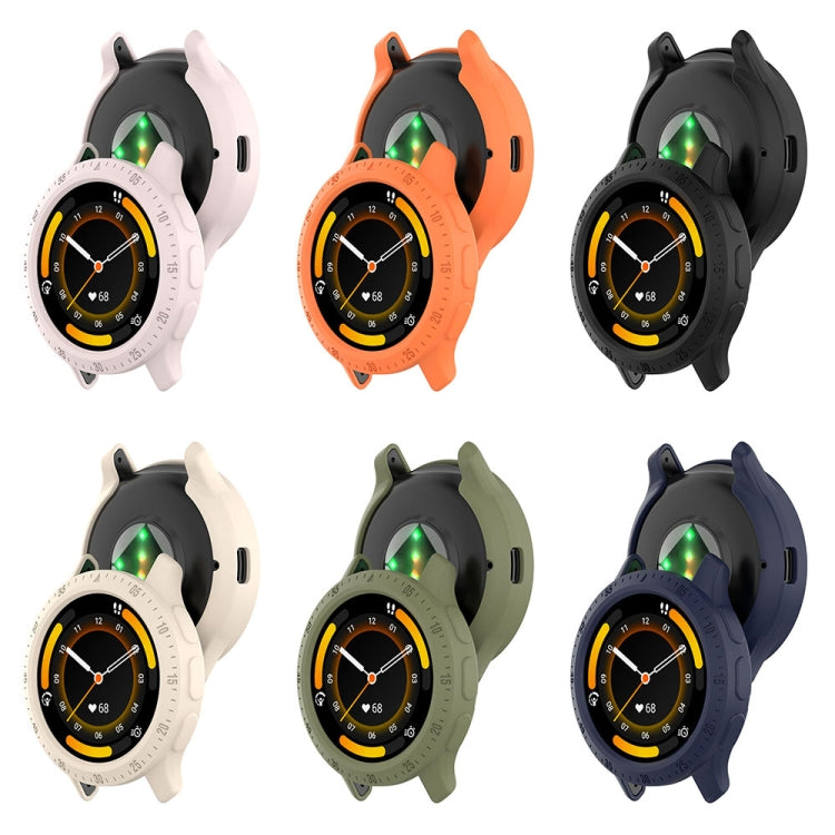 Custodia protettiva per orologio con armatura in TPU cava da mezza confezione, For Garmin Venu 3S, For Garmin Venu 3