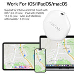 Localizzatore di posizione wireless con rilevamento anti-smarrimento delle chiavi dell'auto VIECAR DW01, VIECAR DW01